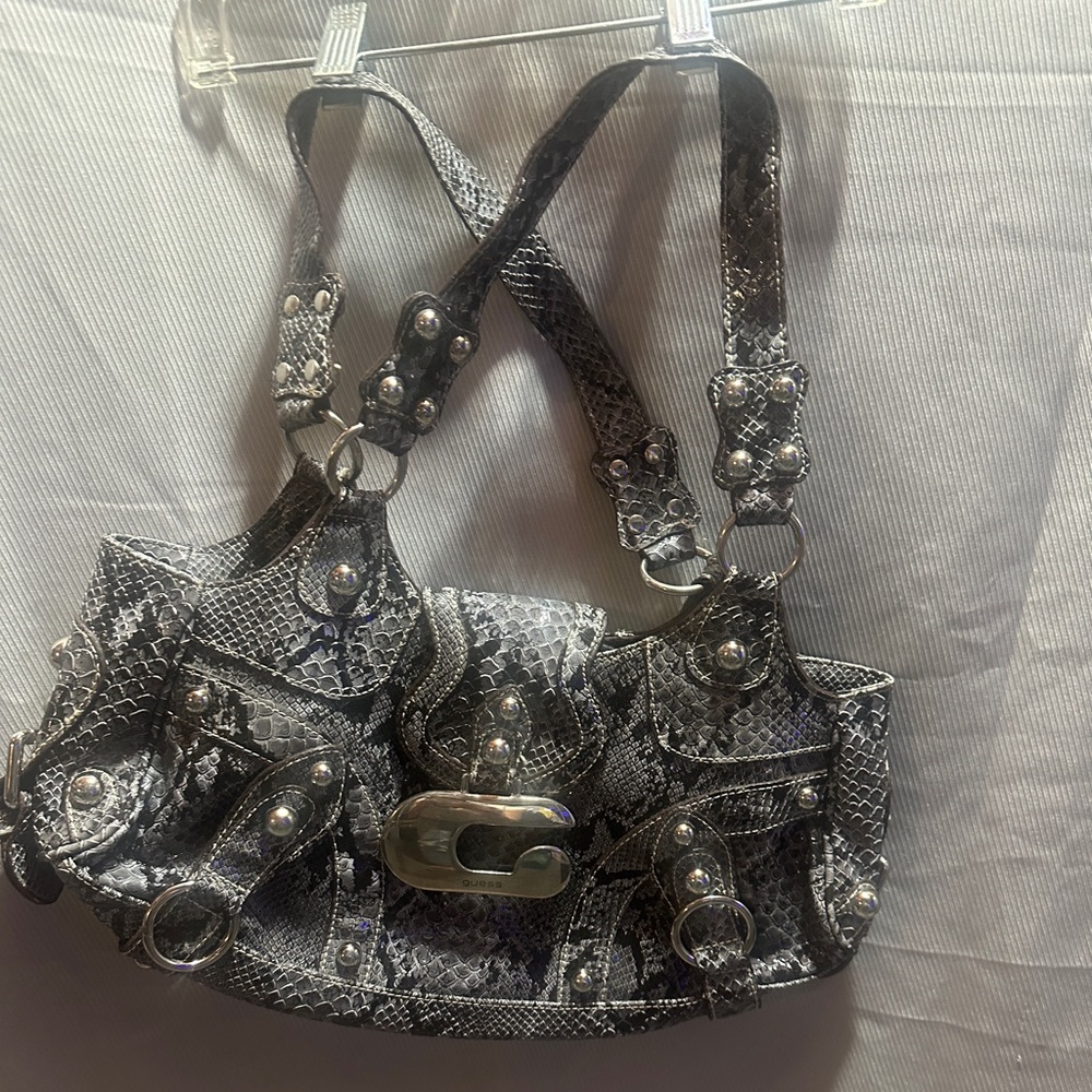 Leather Guess purse